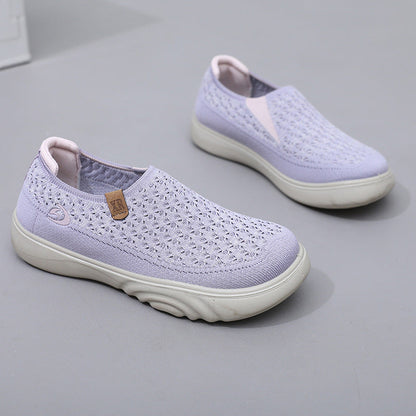 Women's Slip-On Knit Walking Shoes