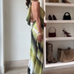🌸What should I wear tomorrow?🌸💃Women's Sexy Printed Backless Halter Maxi Dress