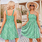 ⏰Hot Sale 80% Off💃Women's Summer Dresses Casual Square Neck Floral Sundress With Pockets