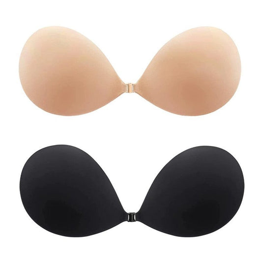 ✨Buy 1 Get 1 Free | Front Closure Adhesive Invisible Push-Up Bra (2 Pairs)