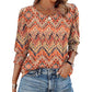 What should I wear tomorrow？🌿Women's Casual Printed Round Neck Top