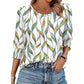 What should I wear tomorrow？🌿Women's Casual Printed Round Neck Top