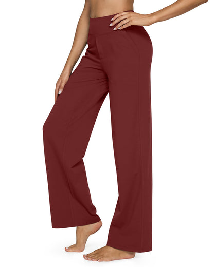 💖LAST DAY PROMOTION - 50%OFF 💖 Women's High Waist Stretch Casual Yoga Wide Leg Pants