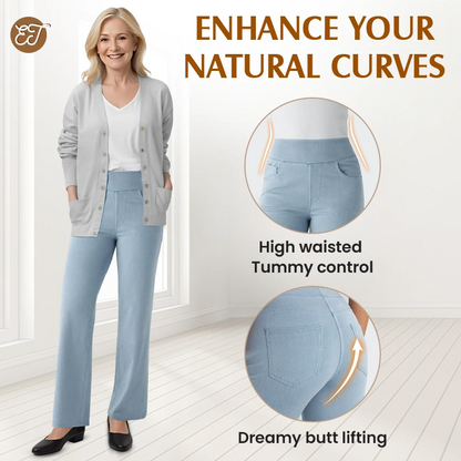 💖LAST DAY PROMOTION - 50%OFF 💖 Women's High Waist Stretch Casual Yoga Wide Leg Pants