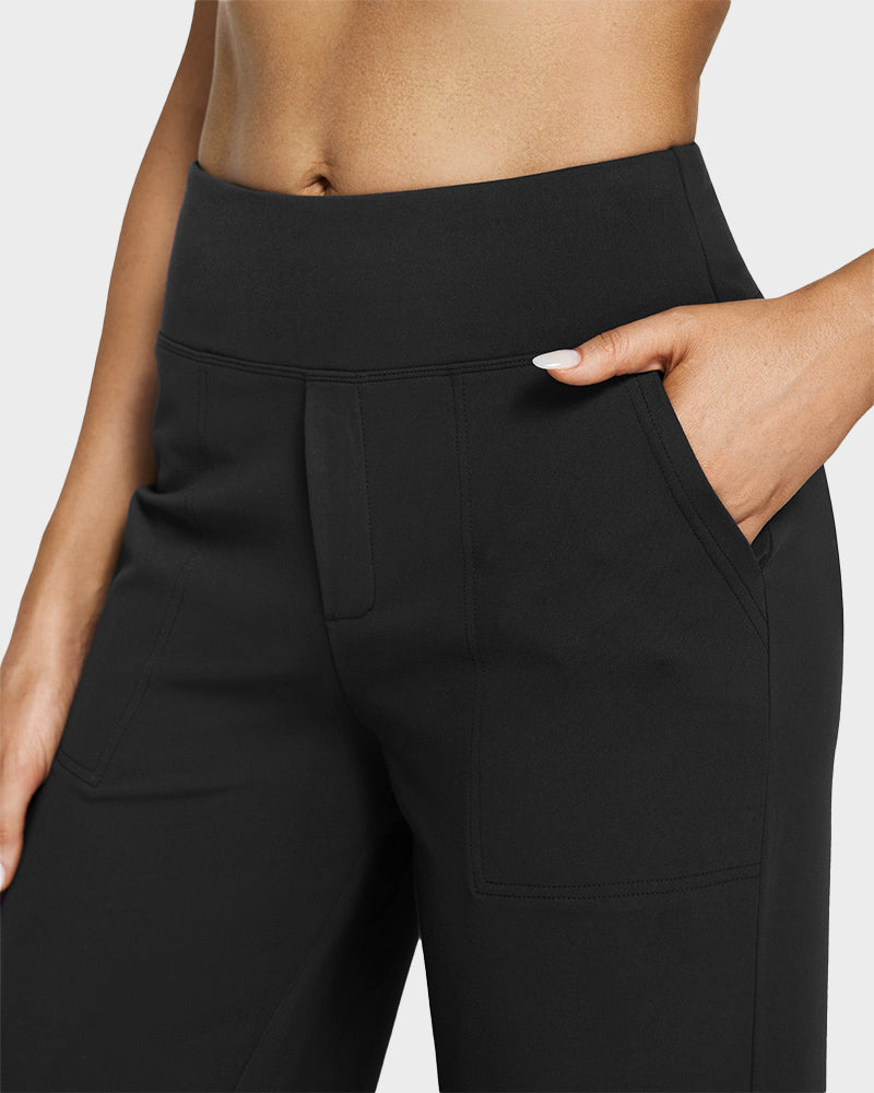 💖LAST DAY PROMOTION - 50%OFF 💖 Women's High Waist Stretch Casual Yoga Wide Leg Pants