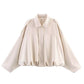 💗LAST DAY - PROMOTION💗Women’s Fashionable Suede-Effect Pilot Jacket