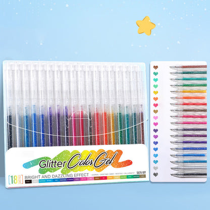 🔥LAST DAY SALE ONLY✨50K+ SOLD!🎁Glitter Gel Pen Set