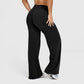 High-waisted, straight-leg, seamless women's yoga leggings, as soft and comfortable as butter.