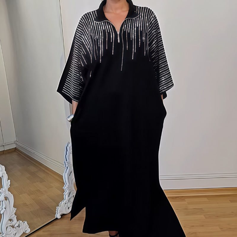 Women’s Loose Dress with Side Slit