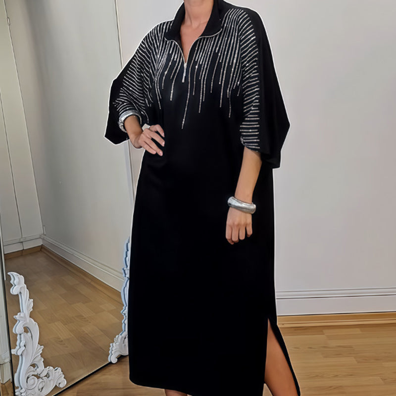 Women’s Loose Dress with Side Slit