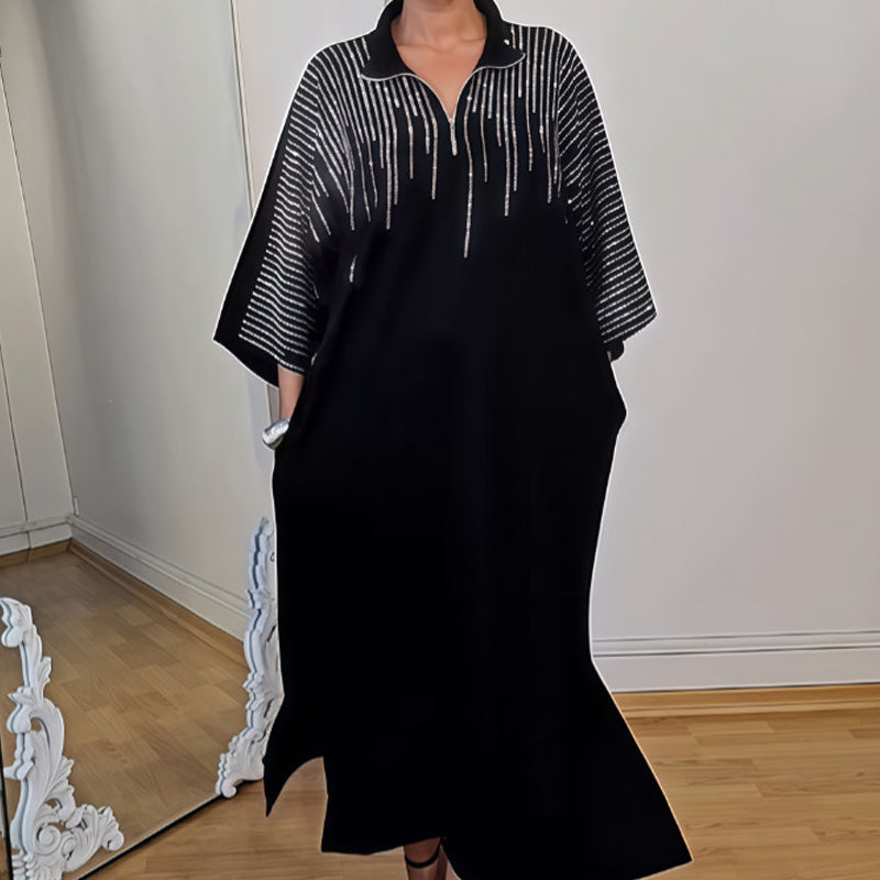 Women’s Loose Dress with Side Slit