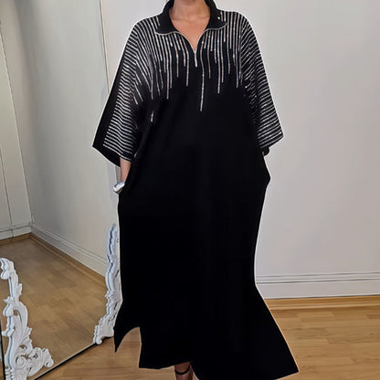 Women’s Loose Dress with Side Slit