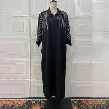 Women’s Loose Dress with Side Slit