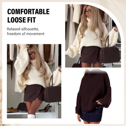 Women's Casual Long Sleeve Turtleneck Sweater