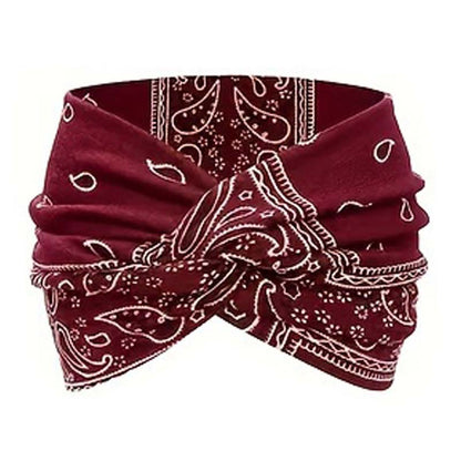 Elastic Wide Headband for Women