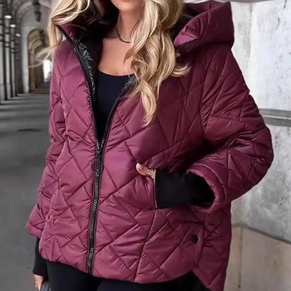 Brave the cold: The ultimate winter jacket | Quilted cotton jacket with hood