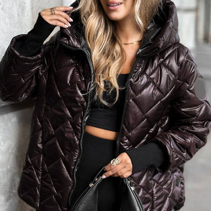 Brave the cold: The ultimate winter jacket | Quilted cotton jacket with hood