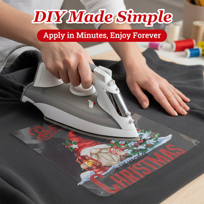 Christmas Themed Heat Transfer Sticker