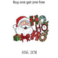 Christmas Themed Heat Transfer Sticker