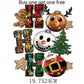 Christmas Themed Heat Transfer Sticker