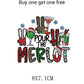 Christmas Themed Heat Transfer Sticker