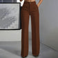 Women's high-waisted suit pants