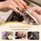 2-in-1 Safe Electric Nail Clipper - gentle for kids and seniors