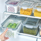 3-PC Fruit Container Set – Removable Colander & BPA‑free