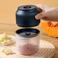 Cordless Mini Electric Garlic Chopper – Food-Grade & Material Easy Clean