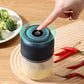 Cordless Mini Electric Garlic Chopper – Food-Grade & Material Easy Clean