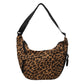 Casual Leopard Print Dumpling Crossbody Bag