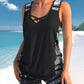 🏆SUMMER HOT SALE 50% OFF- Miraclesuit Women's Tummy Control Tankini Set with Built-In Bra – Flattering Boho Swimwear with Shorts🔥