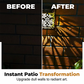 Solar Powered Hollow-Out Wall Light