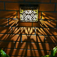 Solar Powered Hollow-Out Wall Light