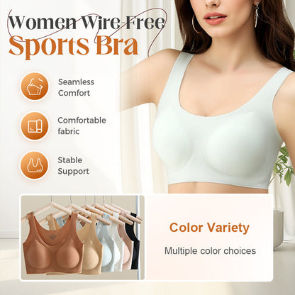 🔥Women's Wire-Free Sports Bra🍑✨