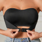 Vrouwen strapless push-up bh zonder beugels met sluiting aan de voorkant