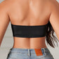 Vrouwen strapless push-up bh zonder beugels met sluiting aan de voorkant