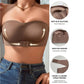 Vrouwen strapless push-up bh zonder beugels met sluiting aan de voorkant