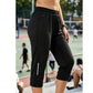 Women's Casual Quick‑Dry Stretchy Capri Pants – Ultra‑Stretchy, Sweat‑Wicking & Slim‑Fit Daily Outdoor Wear Design