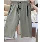 Women's Casual Quick‑Dry Stretchy Capri Pants – Ultra‑Stretchy, Sweat‑Wicking & Slim‑Fit Daily Outdoor Wear Design