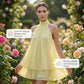 Women’s Halter Neck Mini Dress  | Elegant Summer Dress