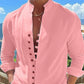 👕50% OFF NOW! 🌊 Men's Linen Button Up Summer Beach Shirt