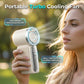 🌬️ Turbo Handheld Fan – LED Display, 6 Speeds, 3000mAh 🔋