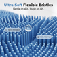 3D Bristle Shower Scrubber for Feet and Back