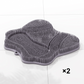 3D Bristle Shower Scrubber for Feet and Back