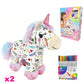 DIY Color-In Unicorn Plush Toy Kit