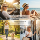 Large Sunglasses to Wear Over Glasses for Women - Lightweight  material & blocks 99.99% of harmful  rays