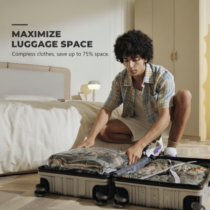 Travel-Friendly Vacuum Storage Bags