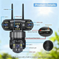 Solar-Powered Multi-Angle Security Camera