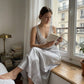 Elegant V-Neck Slip Nightdress